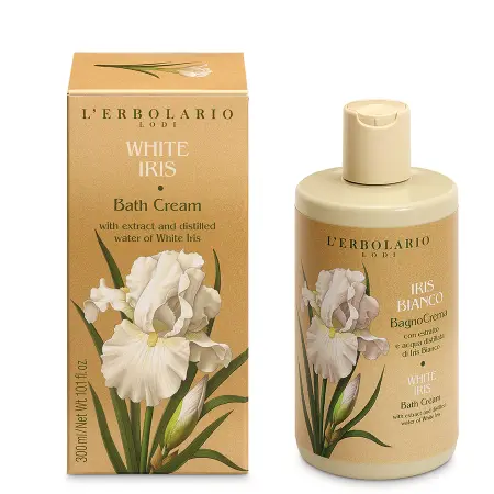 LERBOLARIO Крем-гель для душа и ванны / White Iris Bath Cream 300 мл - 2