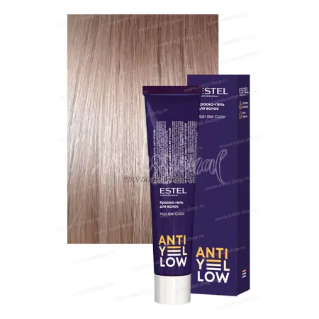ESTEL PROFESSIONAL AY/16 краска-гель для волос, пепельно-фиолетовый нюанс 60 мл - 3