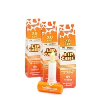 SOLBIANCA Помада гигиеническая SPF 20 / Lip Care UV-protect, фото 2