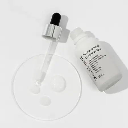 SKINJESTIQUE Сыворотка восстанавливающая с керамидами и трипептидом меди для лица / Nourish Repair 30 мл - 4
