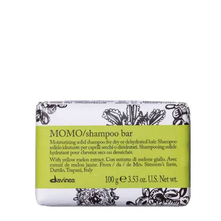 DAVINES SPA Шампунь твёрдый для глубокого увлажнения волос / Momo Shampoo Bar 100 г - 1