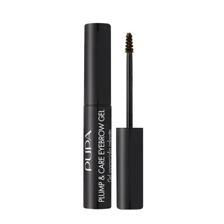 PUPA Гель для бровей, тон 002 коричневый / PLUMP & CARE EYEBROW GEL 3 мл - 1