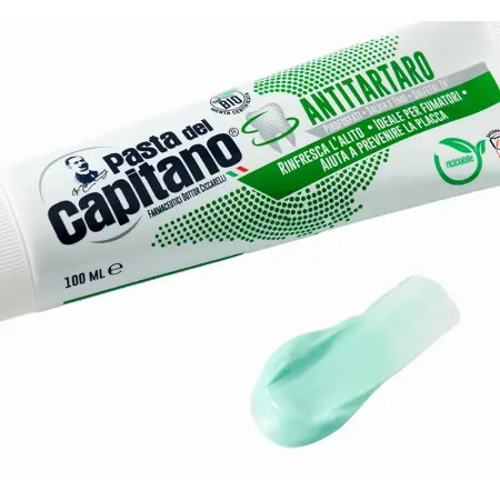 PASTA DEL CAPITANO Паста зубная от зубного камня для курящих / Antitartar for Smokers 100 мл - 3