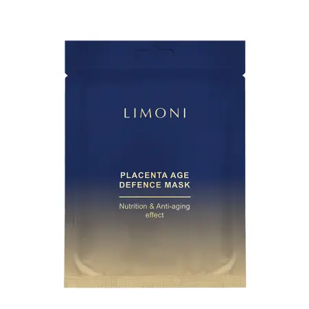 LIMONI Маска питательная для лица с плацентой / Placenta Age Defence Mask 23 гр - 1