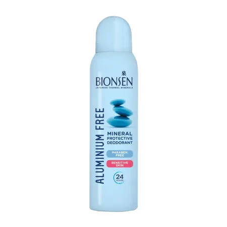 BIONSEN Дезодорант минеральная защита / Alu-Free Mineral Protective Deodorant Sensitive Skin 150 мл - 1