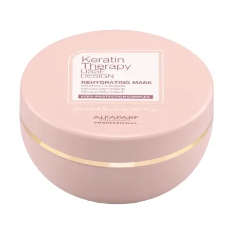 ALFAPARF MILANO Маска для волос кератиновая увлажняющая / KT LD REHYDRATING MASK 200 мл - 1