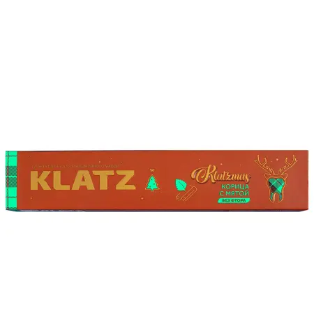 KLATZ Паста зубная Корица с мятой / KLATZmas 75 мл - 4