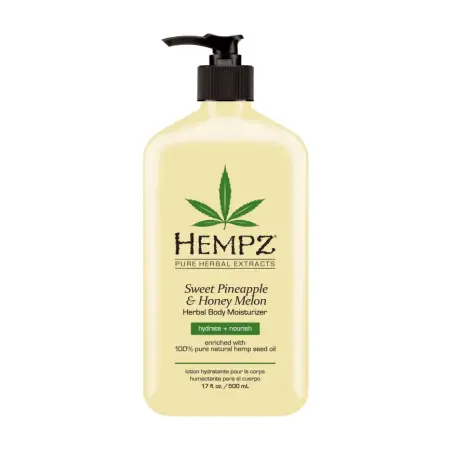 HEMPZ Молочко увлажняющее для тела, ананас и медовая дыня / Sweet Pineapple & Honey Melon Moisturise 500 мл - 1