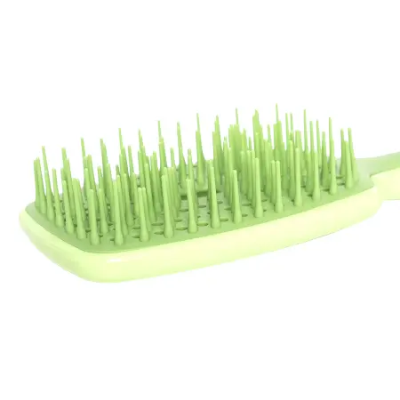 SOLOMEYA Расческа вентилируемая для волос, зеленая / Vented Hair Brush Green - 3