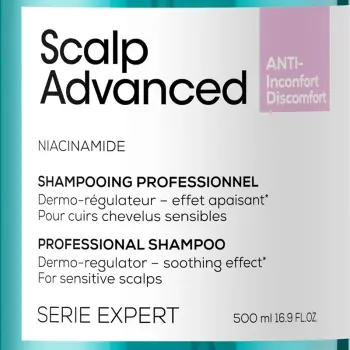 L OREAL PROFESSIONNEL Шампунь регулирующий баланс чувствительной кожи головы / SCALP ADVANCED 500 мл, фото 4