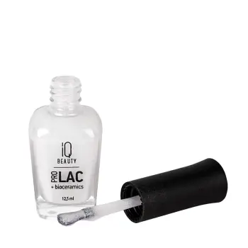 IQ BEAUTY 087 лак профессиональный укрепляющий для ногтей с биокерамикой / Nail polish PROLAC+bioceramics 12,5 мл, фото 4