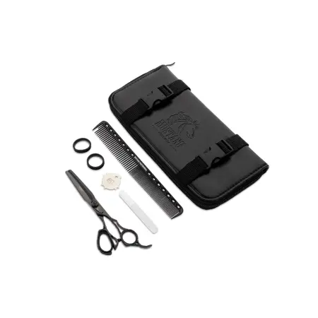 MUSTANG PROFESSIONAL (США) Ножницы филировочные Mustang Premium PRIDE NPR-011 Черный 5,5 дюйм - 3