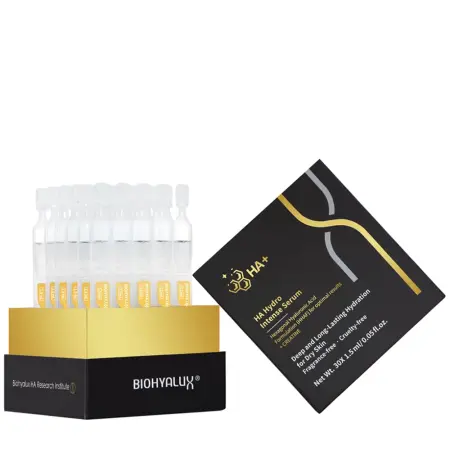 BIOHYALUX Сыворотка интенсивная увлажняющая с гиалуроновой кислотой / НА HYDRO INTENSE SERUM 30х1,5 мл - 1