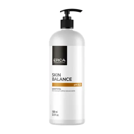 EPICA PROFESSIONAL Шампунь регулирующий работу сальных желез / Skin Balance 1000 мл - 3