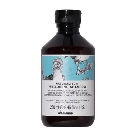 DAVINES SPA Шампунь увлажняющий для всех типов волос / Well-Being NATURAL TECH 250 мл - 3