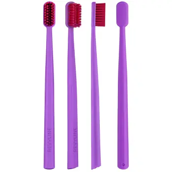 REVYLINE Щётка зубная, фиолетовая c фиолетовой щетиной / SM6000 Ortho, фото 3