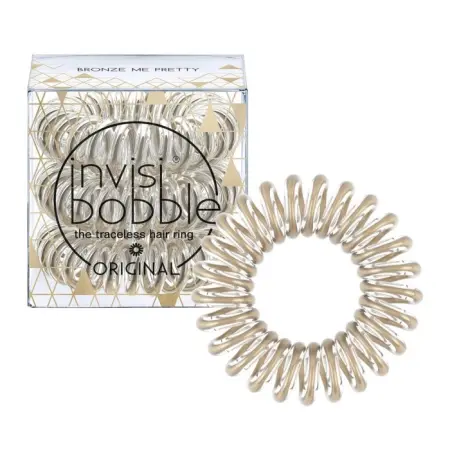 INVISIBOBBLE Резинка-браслет для волос / Time To Shine Bronze Me Pretty - 1