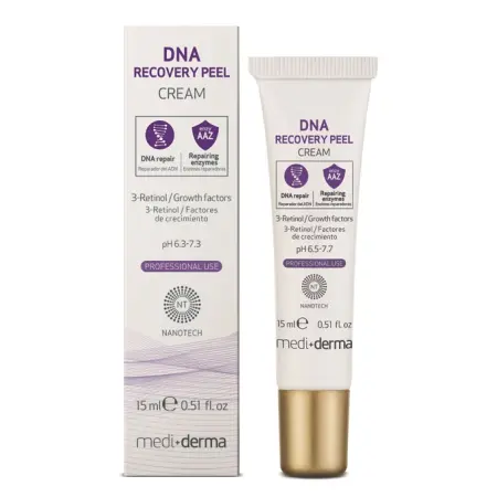 MEDI+DERMA Крем восстанавливающий после пилинга липосомальный / DNA RECOVERY PEEL Cream 15 мл - 2