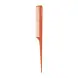 DEWAL BEAUTY Расческа с пластиковым хвостиком, оранжевая 20,5 см, фото 1