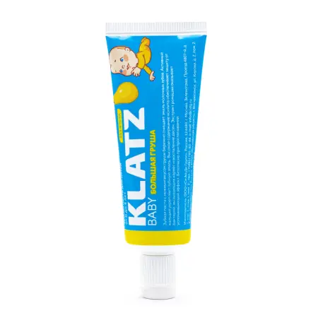KLATZ Паста зубная для детей без фтора Большая груша / BABY 40 мл - 3