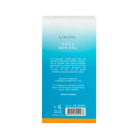 LIMONI Крем-гель солнцезащитный SPF 50+РА++++ / Aqua Sun Gel 50 мл - 5