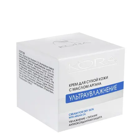 KORA Крем с маслом аргана для сухой кожи / Cream for dry skin wit argan oil 50 мл - 4