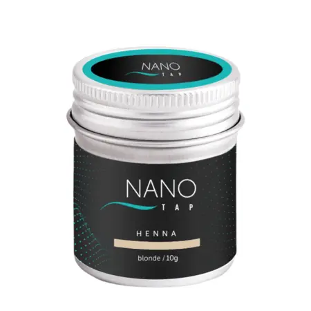 NANO TAP Хна для бровей в баночке, русый / NanoTap blonde 10 гр - 1