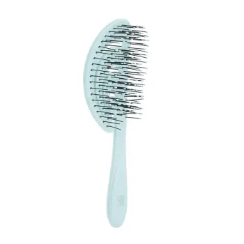 Щетка продувная, с нейлоновым штифтом, форма волна, синяя / Dewal Beauty Ocean wave Blue