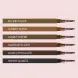 YU.R Карандаш для бровей, темный шоколад / Drawing Eye Brow Dark chocolate 2,5 мл, фото 3