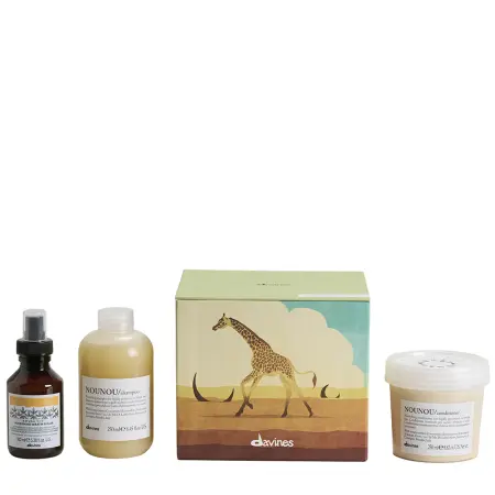 DAVINES SPA Набор для питания поврежденных волос / Radiant Savanna Nounou - 1