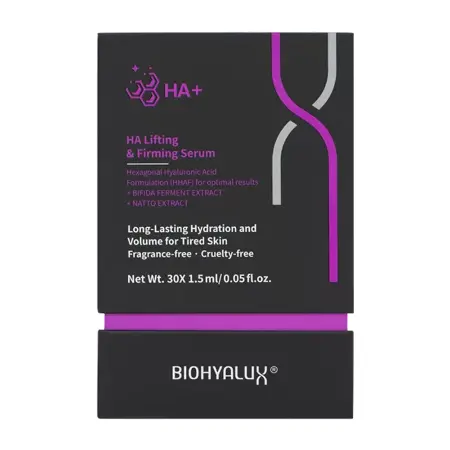 BIOHYALUX Сыворотка с гиалуроновой кислотой для повышения упругости и лифтинга кожи / HА LIFTING&FIRMING SERUM 30х1,5 мл - 3