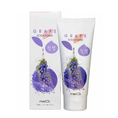 MED:B Пенка для умывания с содой и Виноградом / Med B Grape Soda Foam 100 мл - 3