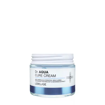 LEBELAGE Крем для обезвоженной кожи лица с экстрактом водорослей / Lebelage Dr.Aqua Cure Cream 70 мл - 1