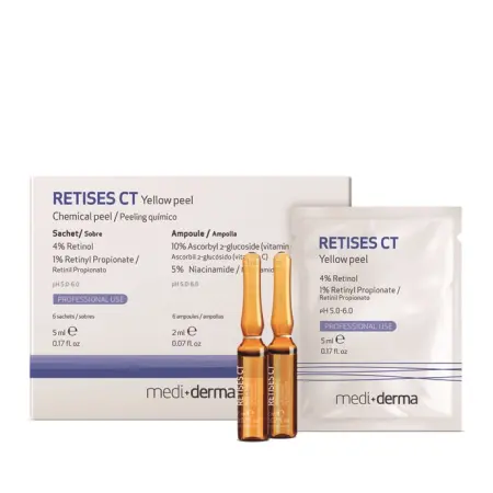 MEDI+DERMA Пилинг желтый (6 ампул*1,5 мл + 6 саше*5 мл) / RETISES CT Yellow peel - 1