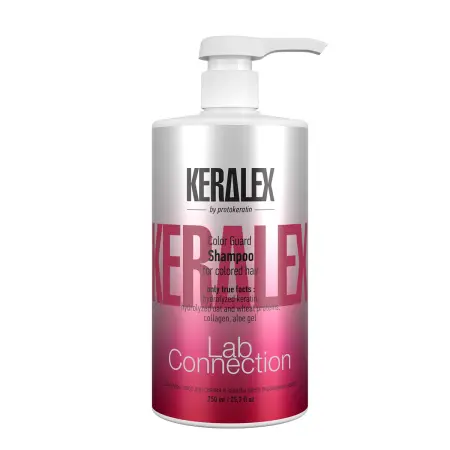 KERALEX Шампунь-глосс для сияния и защиты цвета окрашенных волос / Color protection 750 мл - 1