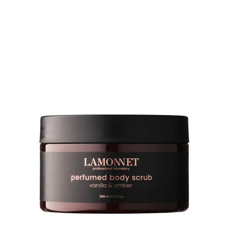 LAMONNET Скраб парфюмированный для тела, ваниль и амбра / LAMONNET 250 мл - 1