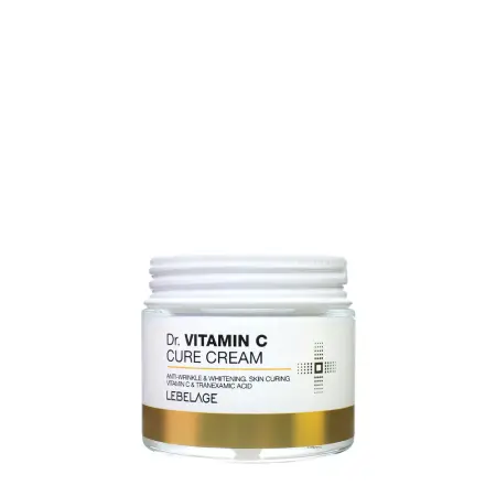 LEBELAGE Крем антивозрастной выравнивающий рельеф для лица с витамином С / Lebelage Dr.Vitamin C Cure Cream 70 мл - 1