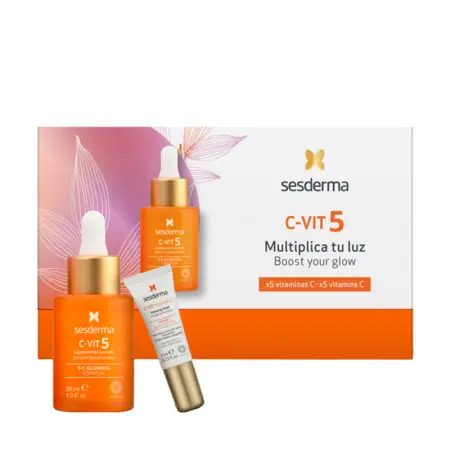 SESDERMA Набор для лица (cыворотка 30 мл + флюид 10 мл) C-VIT 5 - 1