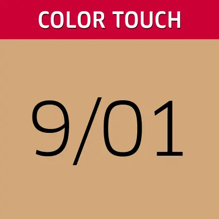 WELLA 9/01 краска для волос, очень светлый блонд песочный / Color Touch 60 мл - 2