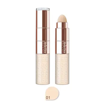 ALVIN D OR Консилер жидкий+спонж, тон 01 / 24H Full cover concealer 6 мл, фото 2