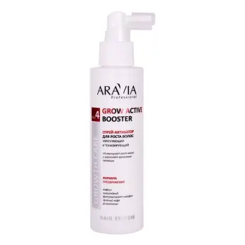 ARAVIA Professional Спрей-активатор для роста волос укрепляющий и тонизирующий / Grow Active Booster 150 мл, фото 2