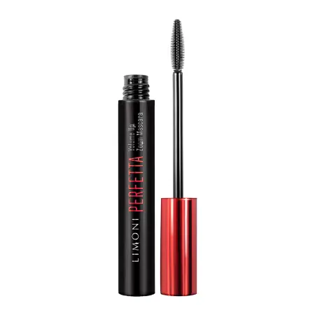 LIMONI Тушь супер объем и удлинение, тон 01 / Perfetta Volume Up Zoom Mascara black 12 гр - 1