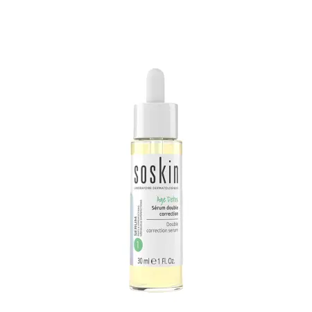 SOSKIN Сыворотка двойного действия / Age Detox Double correction serum 30 мл - 1