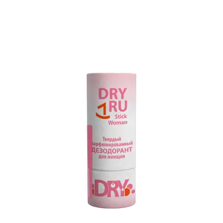 DRY RU Дезодорант твердый парфюмированный для женщин / DRYRU 55 мл - 1