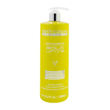 ABRIL ET NATURE Шампунь для вьющихся волос / Bain Shampoo Gold Lifting 1000 мл - 1