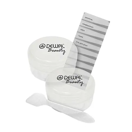 DEWAL BEAUTY Набор баночек дорожный для путешествий, 3 предмета - 1