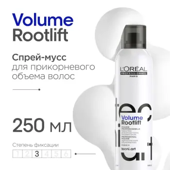 L OREAL PROFESSIONNEL Мусс для прикорневого объема Волюм Лифт 3 / TECNI.ART 250 мл, фото 7
