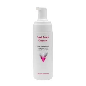 ARAVIA Professional Пенка для умывания с муцином улитки и зелёным чаем / Snail Foam Cleanser 160 мл, фото 2