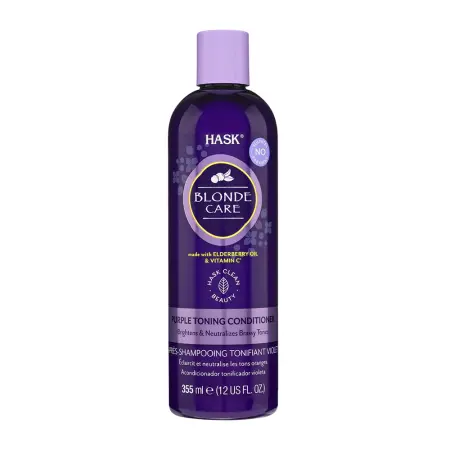 HASK Кондиционер оттеночный фиолетовый для светлых волос / Blonde Care Purple Conditioner 355 мл - 1