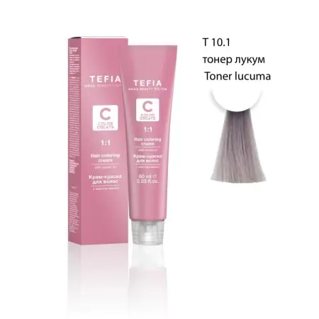 TEFIA Т 10.1 тонер лукум / Color creats 60 мл - 2